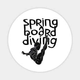 Diving Art, Springboard Diver Magnet